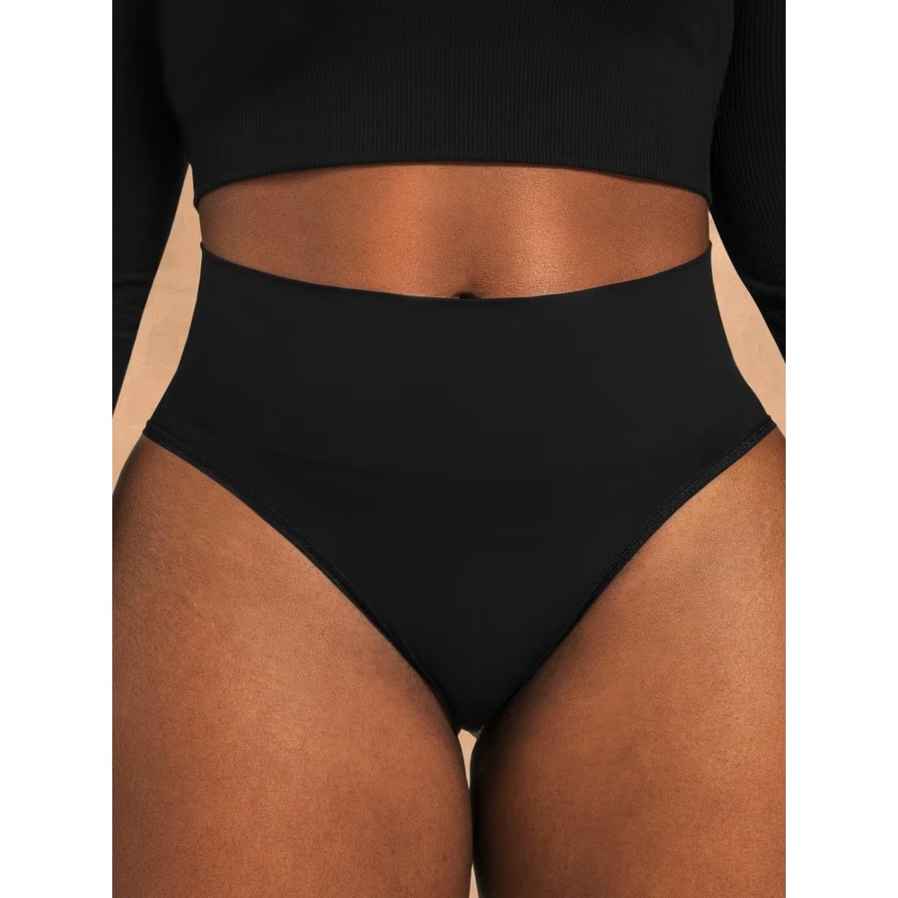Truekind Everyday Comfort Smoothing‎ Panty Black Small NWT